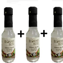 Lokman Aktar 3x250 ml Sirke Ruhu Beyaz Saf Sirke