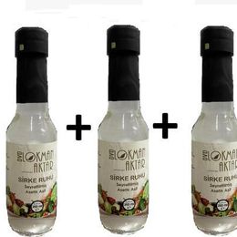 Lokman Aktar 3x250 ml Sirke Ruhu Beyaz Saf Sirke