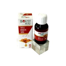 Lokman Aktar Tatlı Badem Yağı 50 Ml Soğuk Pres Doğal Ve Doğadan