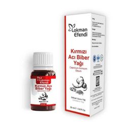 Lokman Efendi 20 ml Kırmızı Acı Biber Yağı