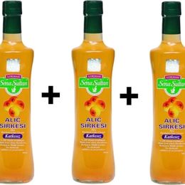 Lokman Sena Sultan 3x500 ml Katkısız Alıç Sirkesi