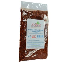 Lokmanavm 100 gr Çok Acı Çekirdekli Pul Biber