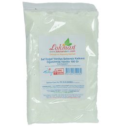 LokmanAvm 100 gr Doğal Şekersiz Öğütülmüş Vanilin