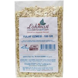 LokmanAvm 100 gr Doğal Yulaf Ezmesi
