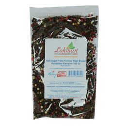 LokmanAvm 100 gr Tane Kırmızı Yeşil Beyaz Biber Karışımı