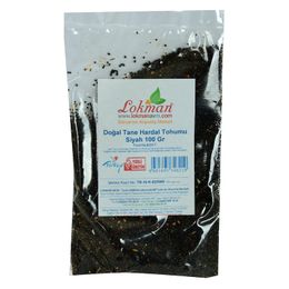 LokmanAvm 100 gr Tane Siyah Hardal Tohumu