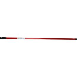 Lokmanavm 110 cm Vidalı Köşeli Kırmızı Fırça Sapı Ucu
