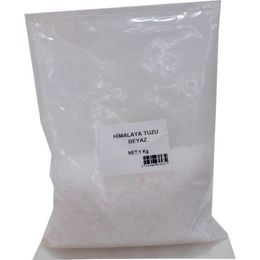 LokmanAvm Beyaz 1000 gr Yemeklik Kristal Çakıl Himalaya Kaya Tuzu