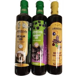 Lokmanzade 680 gr Keçiboynuzu Özü + 680 gr Karadut Özü + 680 gr