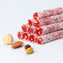 Lokum Atölyesi 250 gr Antep Fıstıklı Fındıklı Bademli Narlı Fitil Lokum
