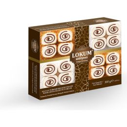 Lokum Atölyesi 300 gr Kakaolu Fındık Krema Dolgulu Sultan Lokum