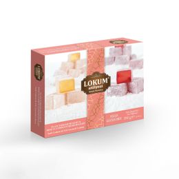 Lokum Atölyesi 350 gr Sade Lokum & Gül Aromalı Lokum