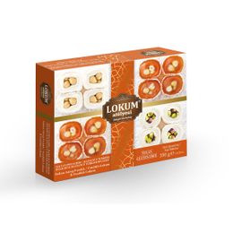 Lokum Atölyesi 350 gr Sultan Antep Fıstıklı Fındıklı Lokum