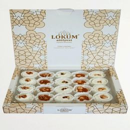 Lokum Atölyesi 500 gr Karışık Çerezli Sarma Lokum