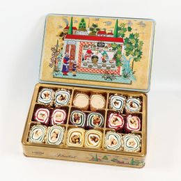 Lokum Atölyesi 800 gr Prenses Antep Fıstıklı Fındıklı Bademli Tahin Helvalı Lokum