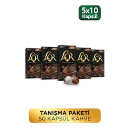 L'or 10'lu Çikolata Aromalı Nespresso Uyumlu Alüminyum Kapsül Kahve