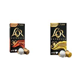 L'or 10'lu Espresso Colombia + 10'lu Guatemala Kapsül Kahve
