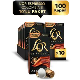 L'or 10'lu Espresso Origin Colombia Kapsül Kahve