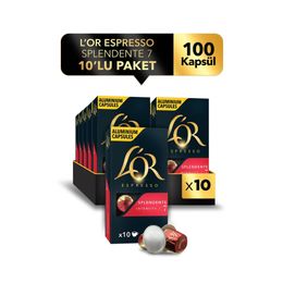L'or 10'lu Splendente Intensity 7 Nespresso Uyumlu Kapsül Kahve