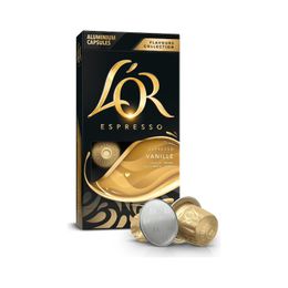 L'or 10'lu Vanilya Aromalı Nespresso Uyumlu Alüminyum Kapsül Kahve