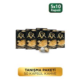 L'or 10'lu Vanilya Aromalı Nespresso Uyumlu Alüminyum Kapsül Kahve
