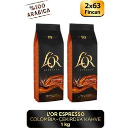 L'or 500 gr Espresso Colombıa Çekirdek Kahve