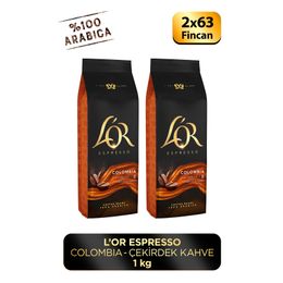 L'or 500 gr Espresso Colombıa Çekirdek Kahve