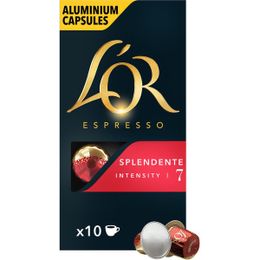 L'or Splendente Intensity 7 Alüminyum Kapsül 10'lu Kahve