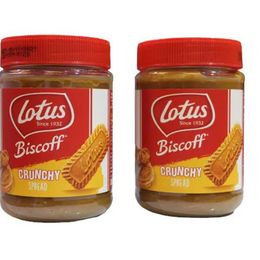 Lotus 2x380 gr Biscoff Crunchy Sürülebilir Çıtır Karamelize Bisküvi