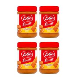 Lotus 4x380 gr Biscoff Spread Crunchy Bisküvi Ezmesi