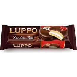 Luppo 23 gr Sade Çikolatalı Kaplı Sandviç Kek