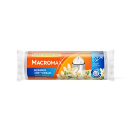 Macromax 20'li Vanilyalı Büzgülü Büyük Çöp Torbası