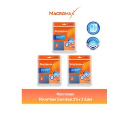 Macromax 3x2'li Mikrofiber Cam Bezi