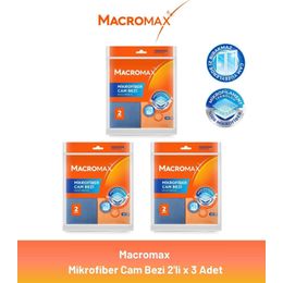 Macromax 3x2'li Mikrofiber Cam Bezi