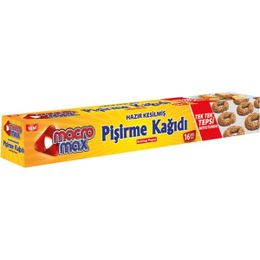 Macromax Beyaz 16 Adet Hazır Kesilmiş Pişirme Kağıdı