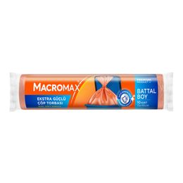 Macromax Extra Güçlü 10'lu Battal Boy Çöp Torbası
