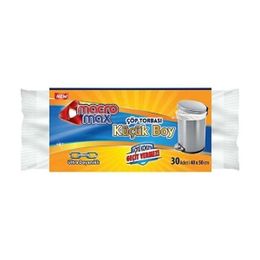 Macromax Extra Güçlü 30'lu Küçük Boy Çöp Torbası
