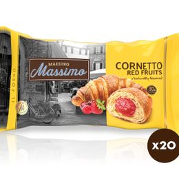 Maestro Massimo 20x45 gr Cornetto Red Fruits Kruvasan