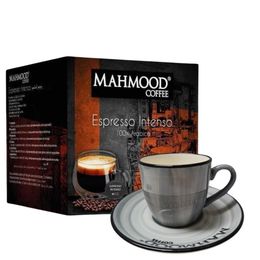 Mahmood Coffee 16'lı 7 gr Dolce Gusto Espresso Kapsül Kahve + Fincan