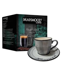 Mahmood Coffee 16x7 gr Americano Kapsül Kahve + Seramik Fincan