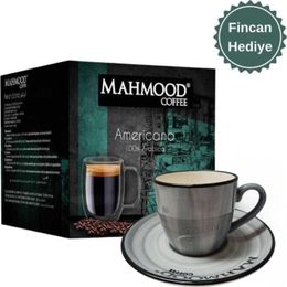 Mahmood Coffee 16x7 gr Americano Kapsül Kahve + Seramik Fincan