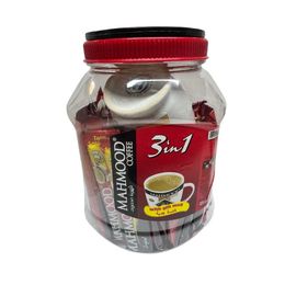 Mahmood Coffee 42'li Kavanoz 3'ü 1 Arada Kahve + Cam Kupa