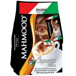 Mahmood Coffee Cappuccino 13.7 gr Klasik Choco Granüllü Şekersiz Kahve
