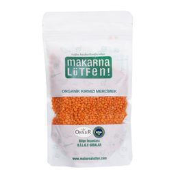 Makarna Lütfen 250 gr Organik Kırmızı Mercimek