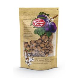 Malatya Pazarı 1 kg Kilitli Paket Kavrulmuş Badem İçi