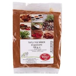 Malatya Pazarı 100 gr Tatlı Kırmızı Toz Biber