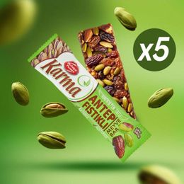 Malatya Pazarı 40 gr Karma Antep Fıstıklı Meyve Bar
