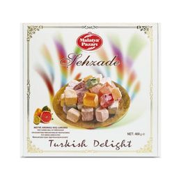 Malatya Pazarı Murat Palancı 400 gr Şehzade Meyveli Kuş Lokum