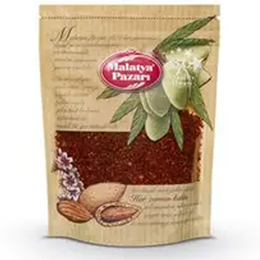 Malatya Pazarı Murat Palancı Pul Biber Yağlı Kilitli Paket 100 gr