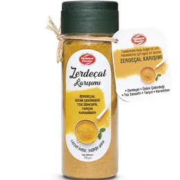 Malatya Pazarı   Zerdeçal Karışımı  Kavanoz 70 gr